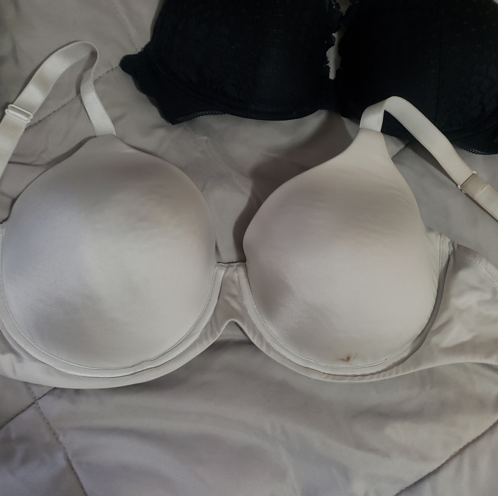 White bra